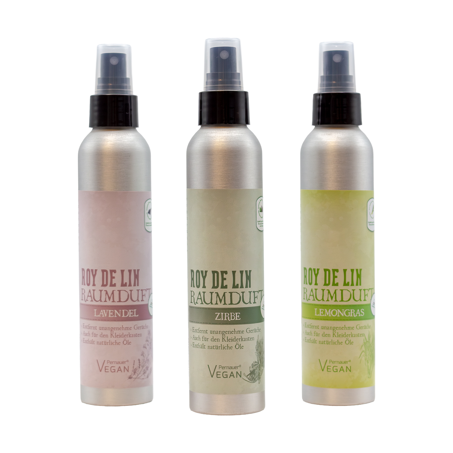 ROY DE LIN Raumduft Set 3 x 160 ml