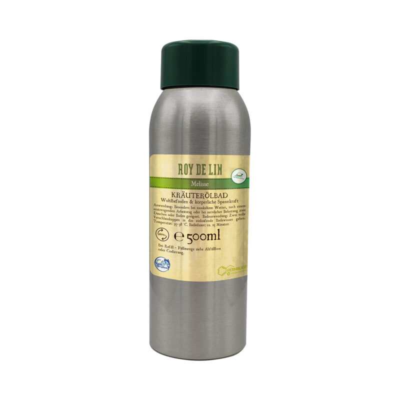 ROY DE LIN Kräuterölbad MELISSE 500ml (Alu inkl. Pfand)
