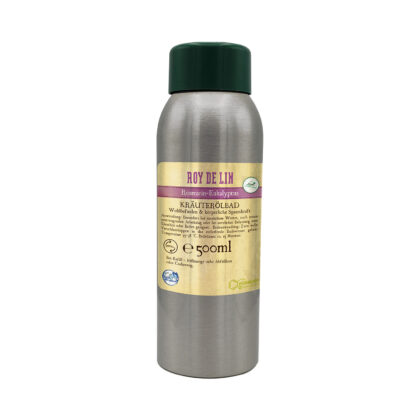 ROY DE LIN Kräuterölbad ROSMARIN-EUKALYPTUS 500ml (Alu inkl. Pfand)