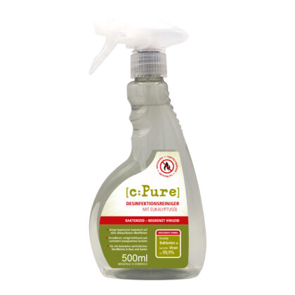 cPURE DesReiniger BAC Eukalyptus 500ml - NEU