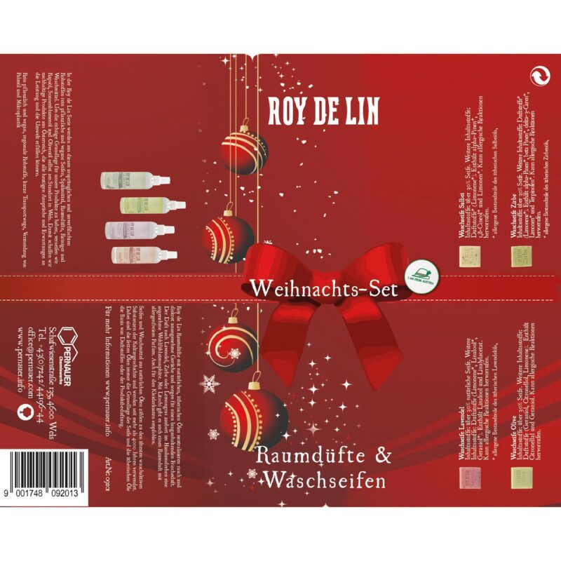 ROY DE LIN Xmas-Set ROT – Bild 2