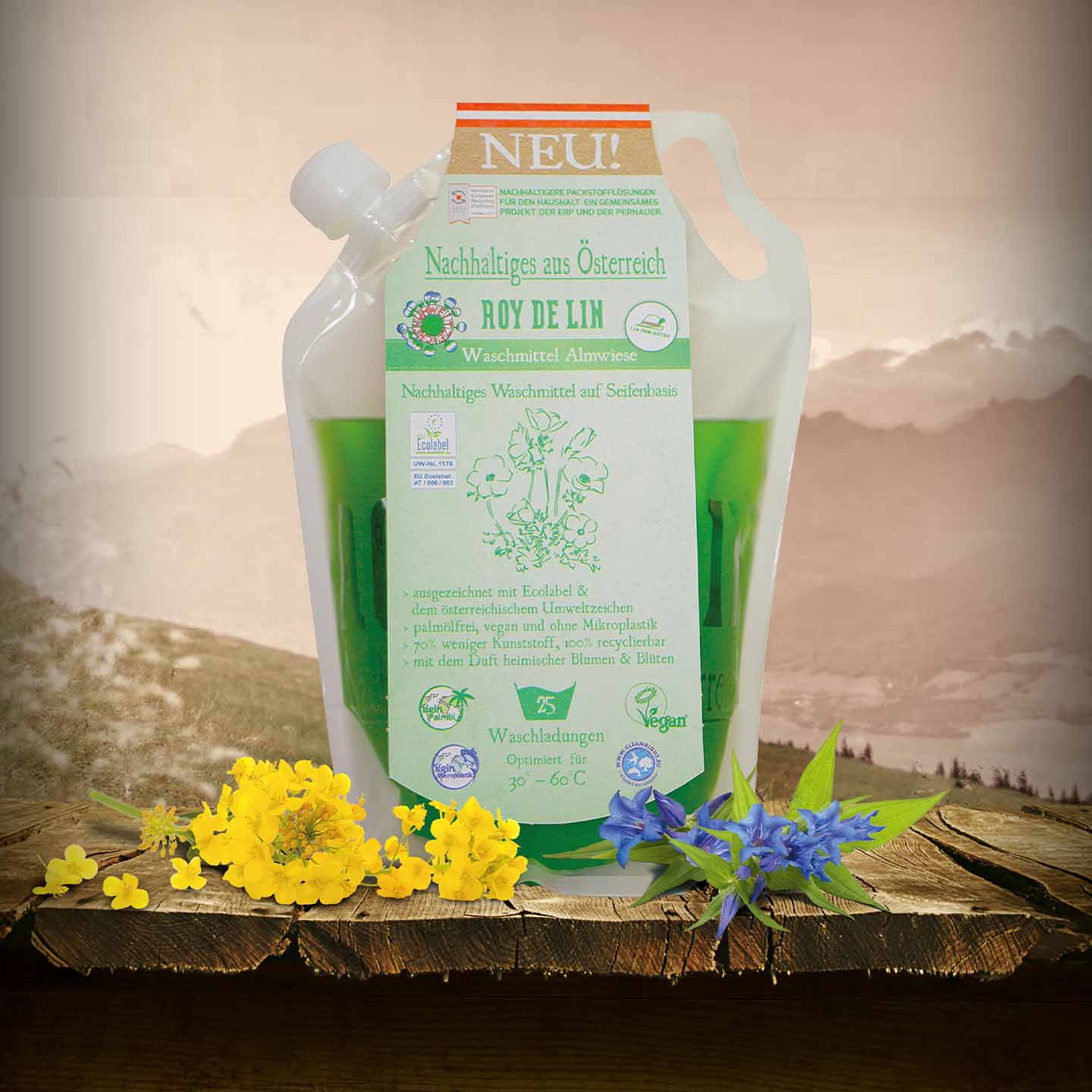 ROY DE LIN WM Almwiese ECO 1375ml NF-Beutel – Bild 2