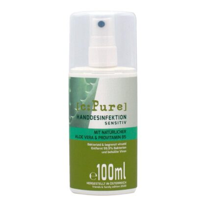 cPURE HandDes.BAC AloeVera 100ml Mini